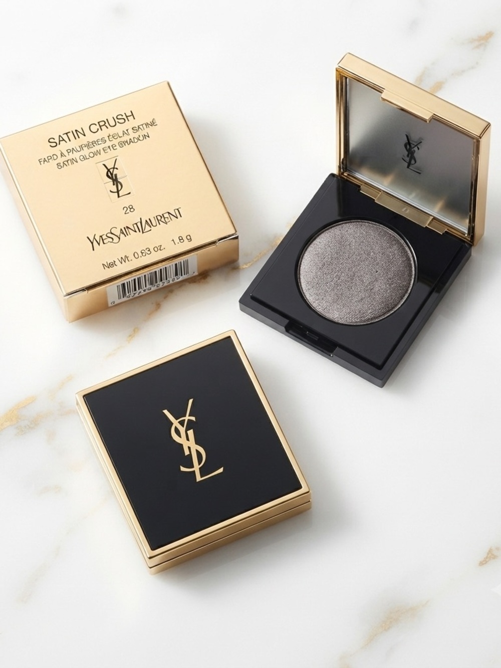 Yves Saint Laurent YSL Satin Crush Eyeshadow - Unconforming Taupe NIB